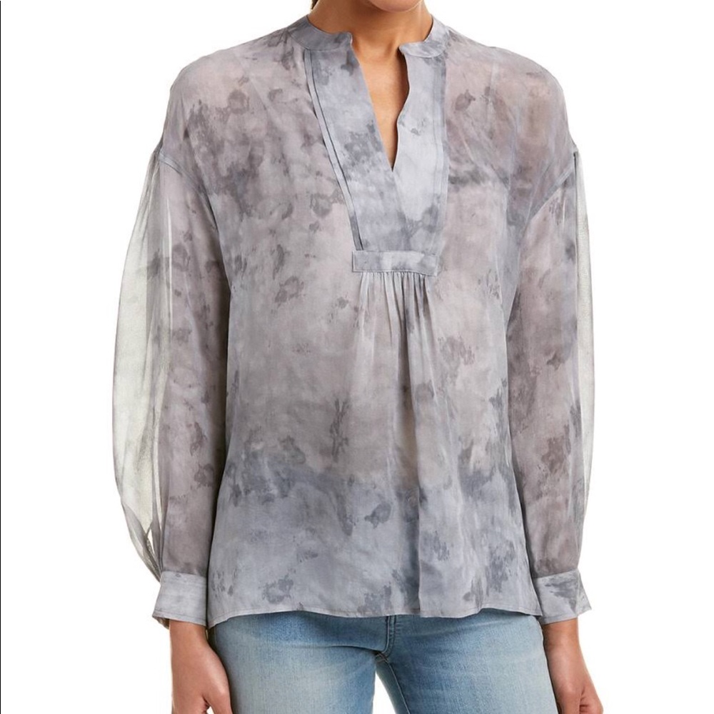 NWT Vince watercolor blouse